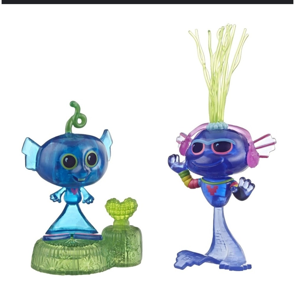 Dream Works Trolls World‎ Tour Techno Reef Bobble with 2 Figures NIB